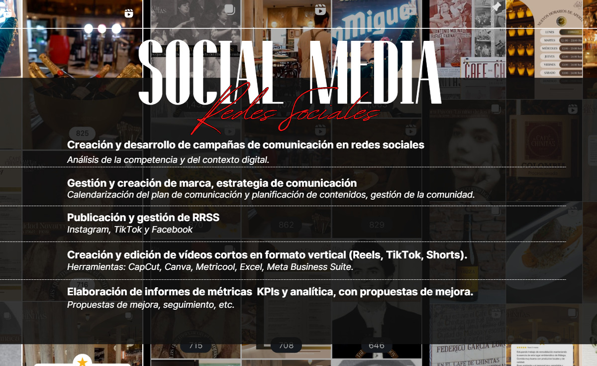 Gestión de contenidos y social media