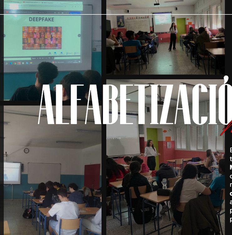 Talleres de alfabetización mediática en institutos